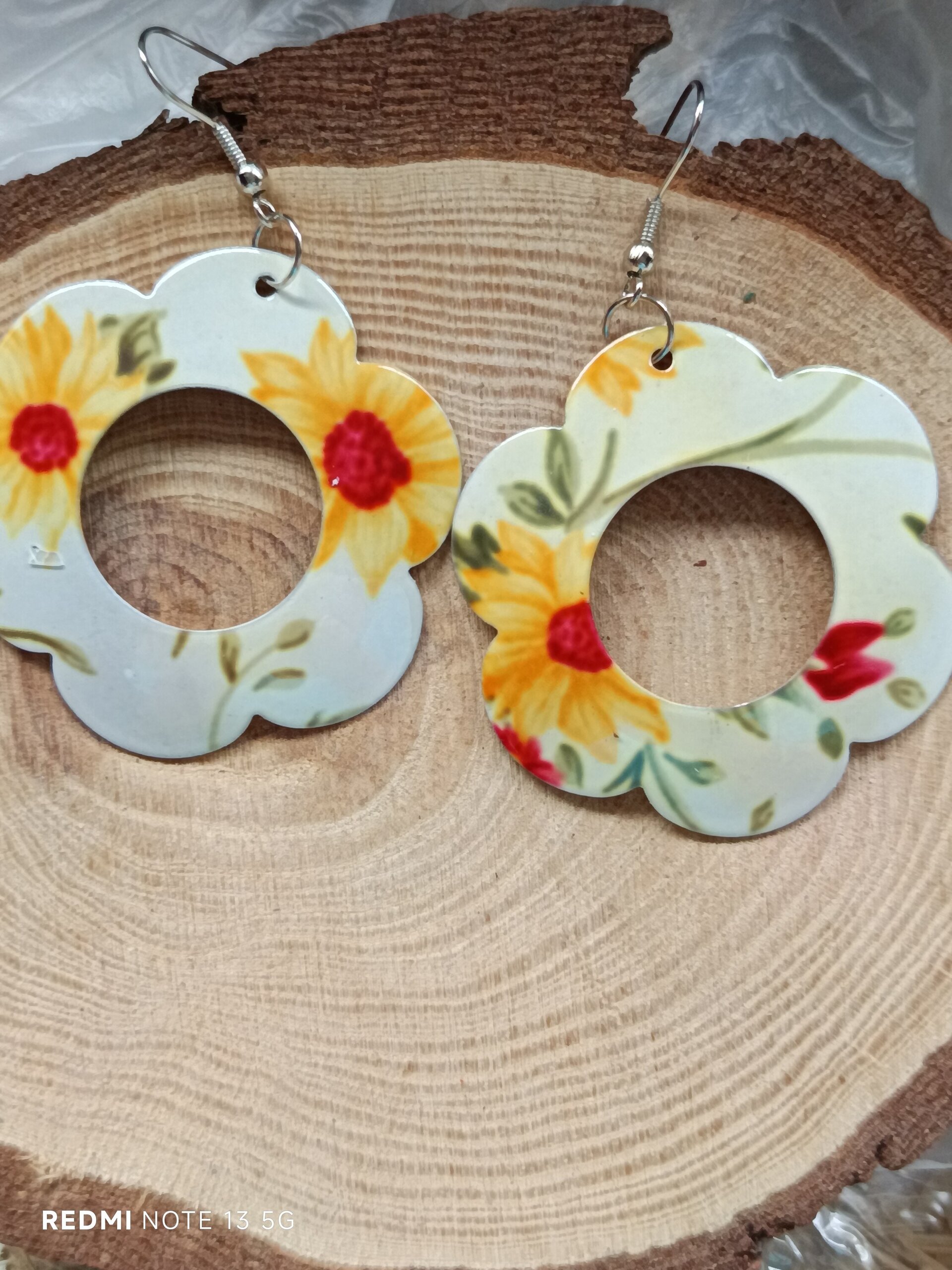 Pendientes flor  4 - 3