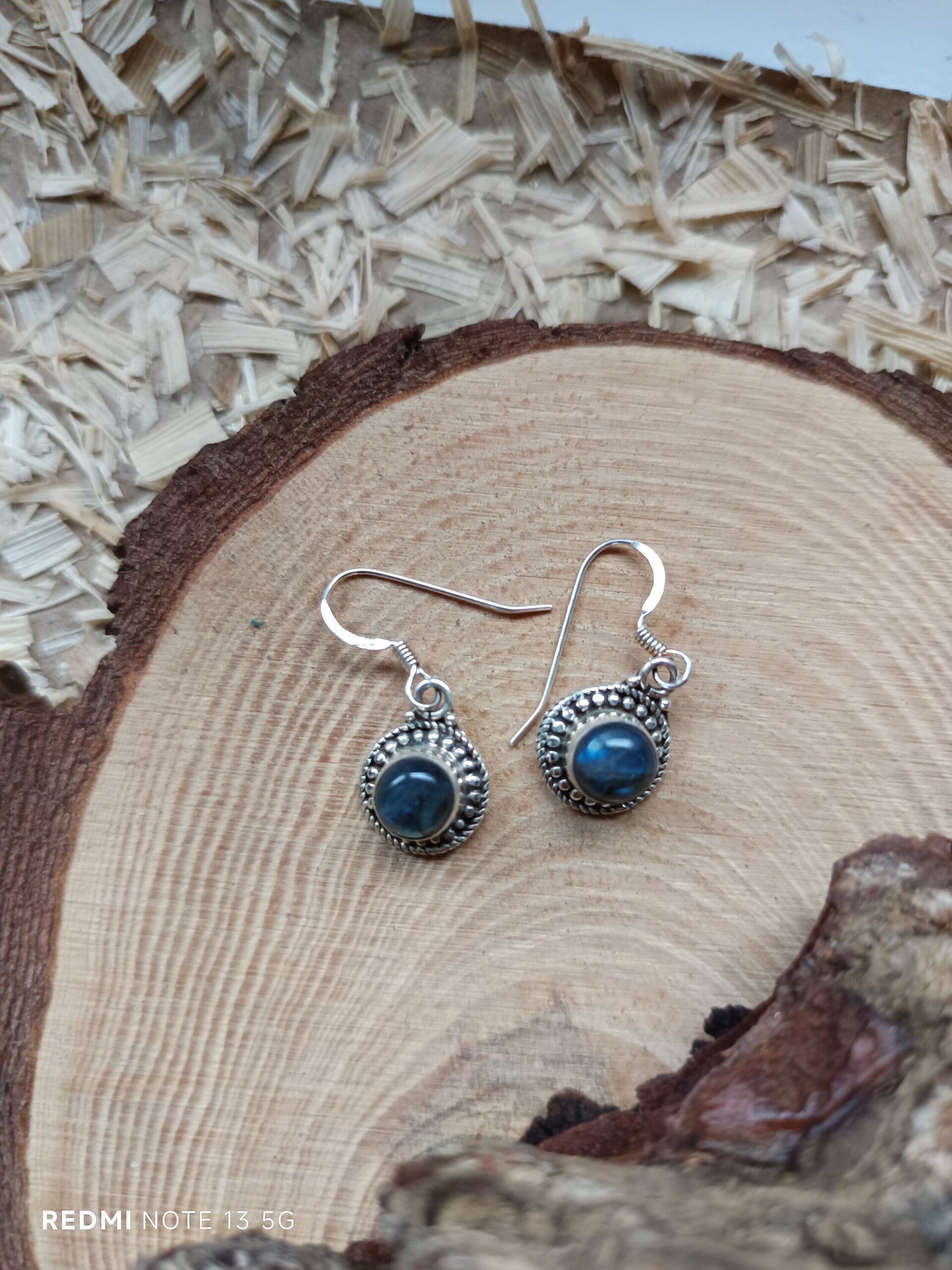 Pendientes plata y piedra 4 - 2
