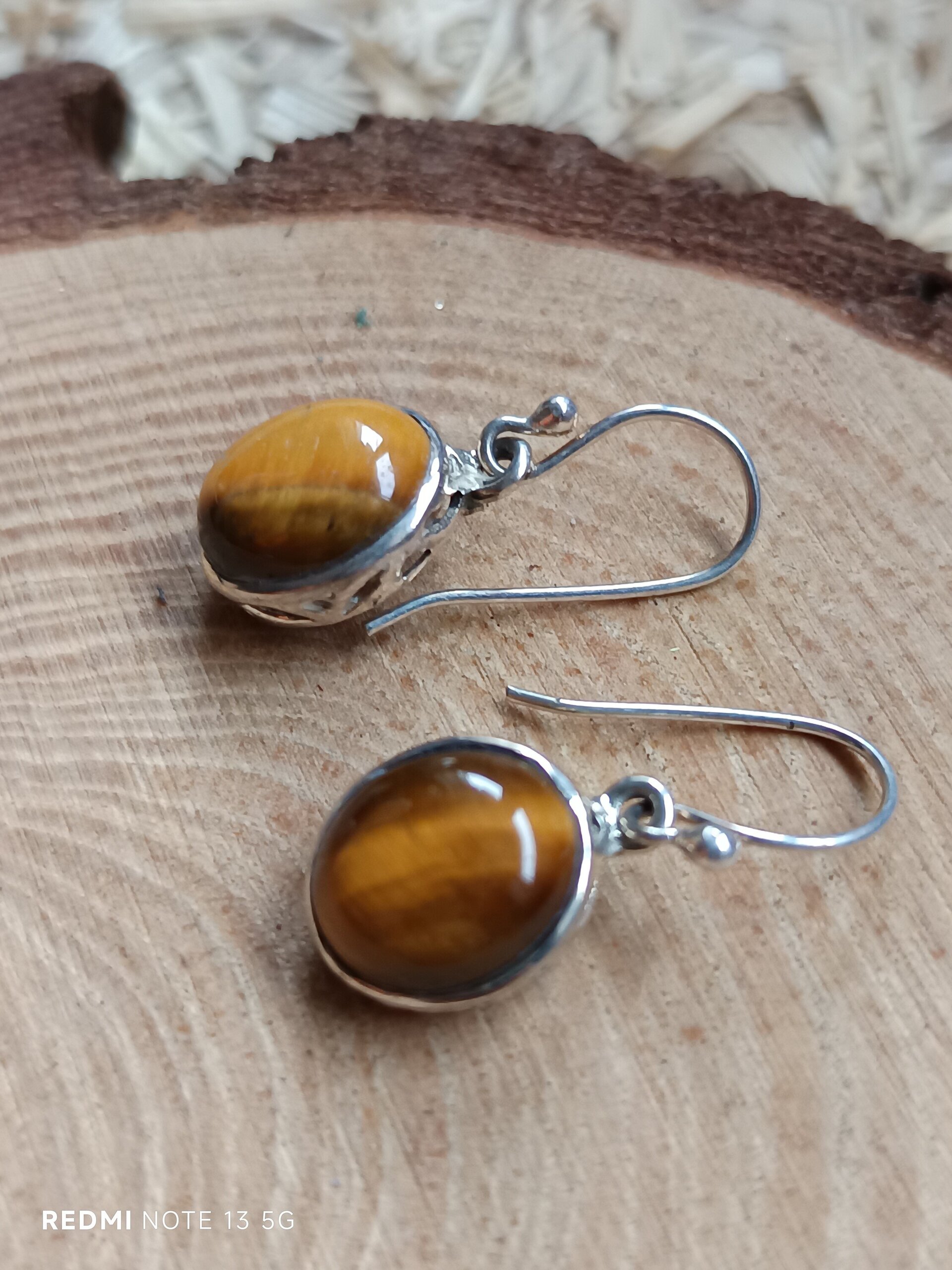 Pendientes plata y piedra 7 - 2