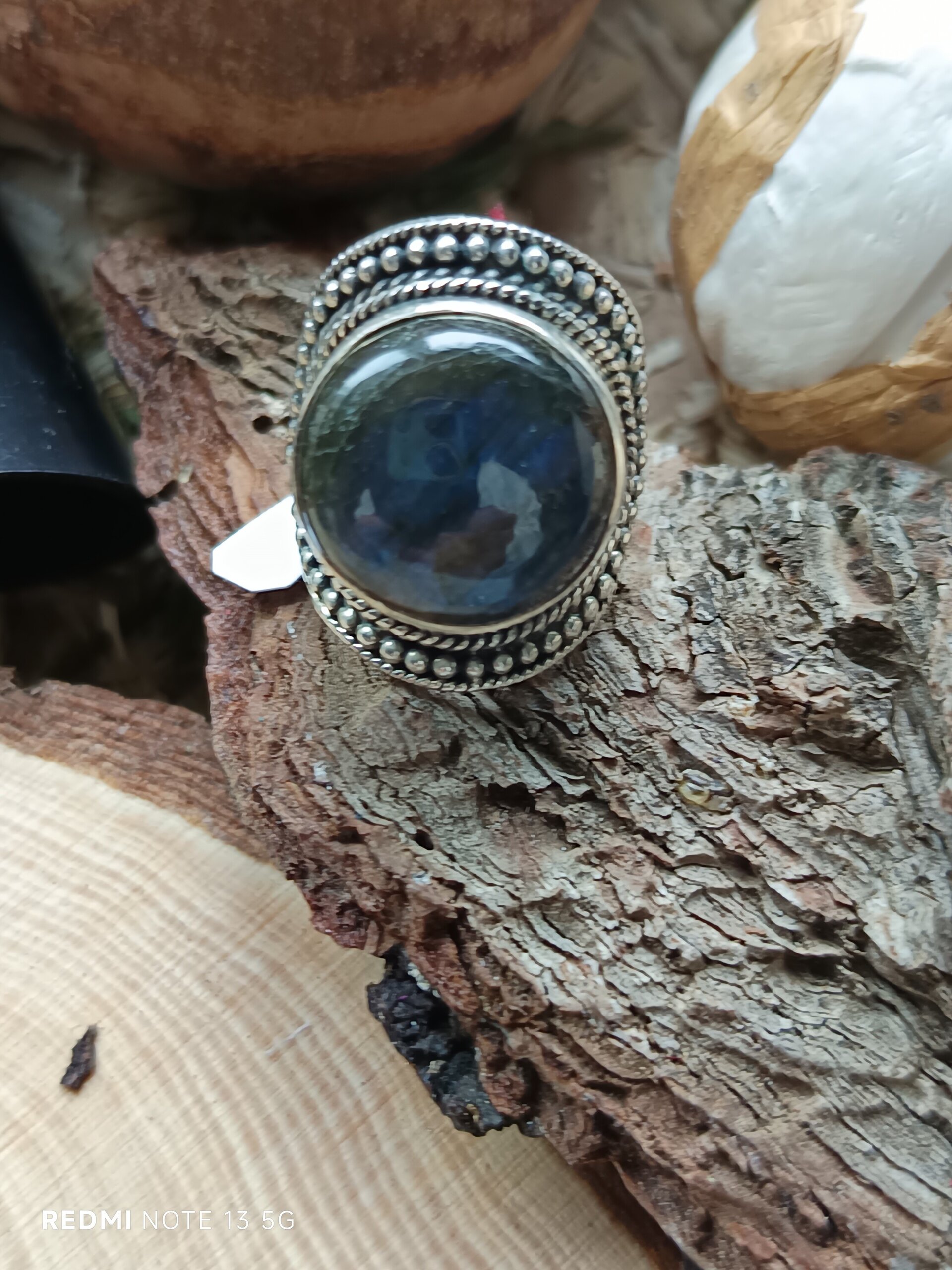 Anillo piedra labradorita - 4