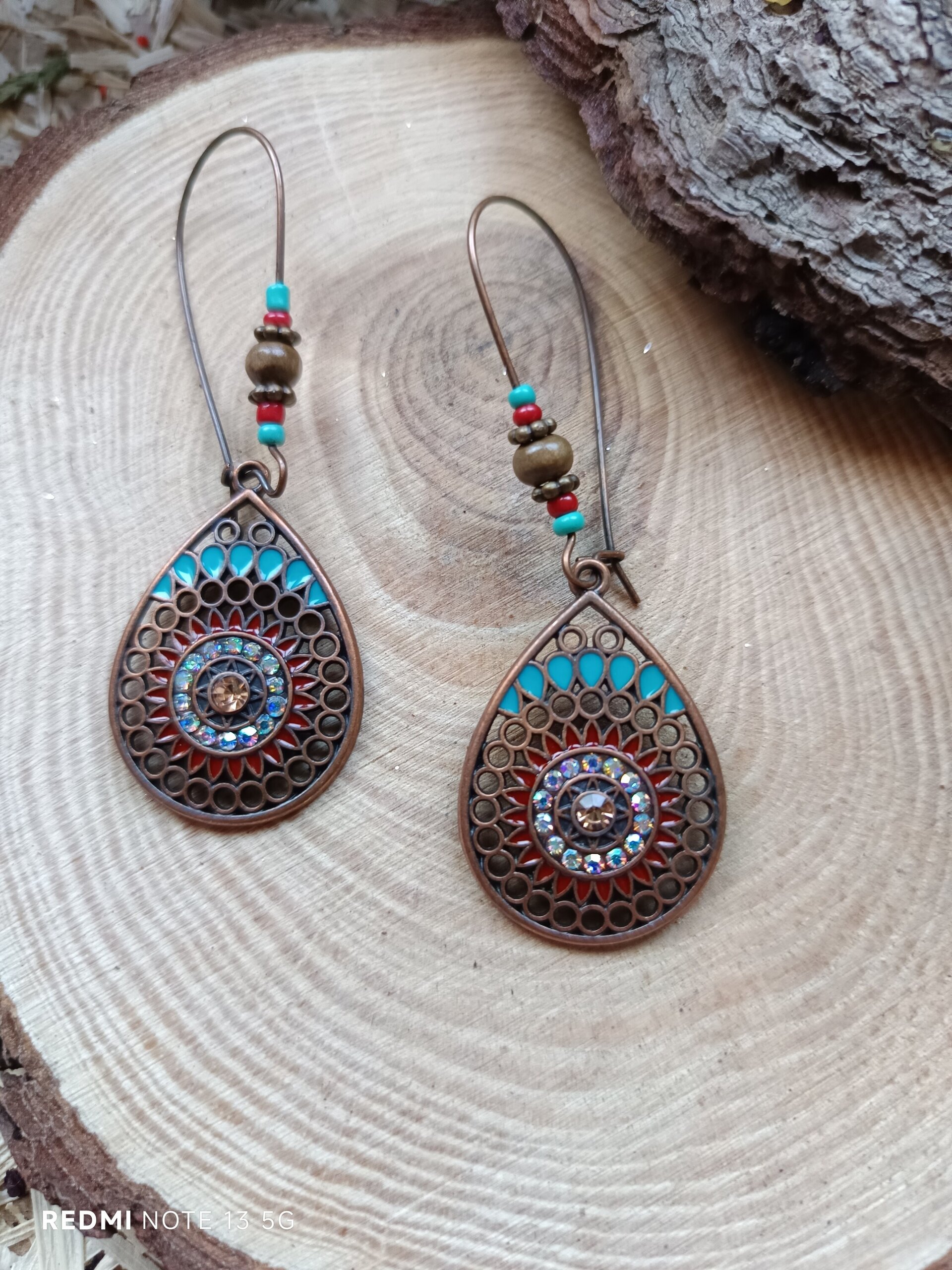 Pendientes largos - 2