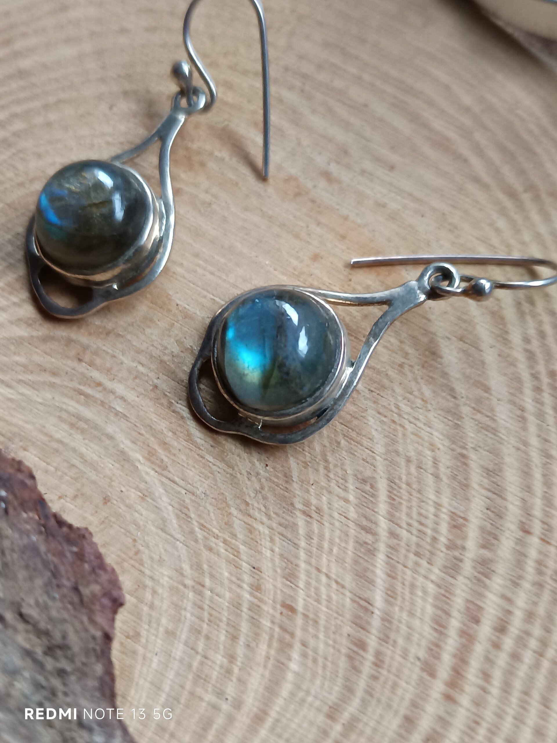 Pendientes plata y piedra 5 - 3