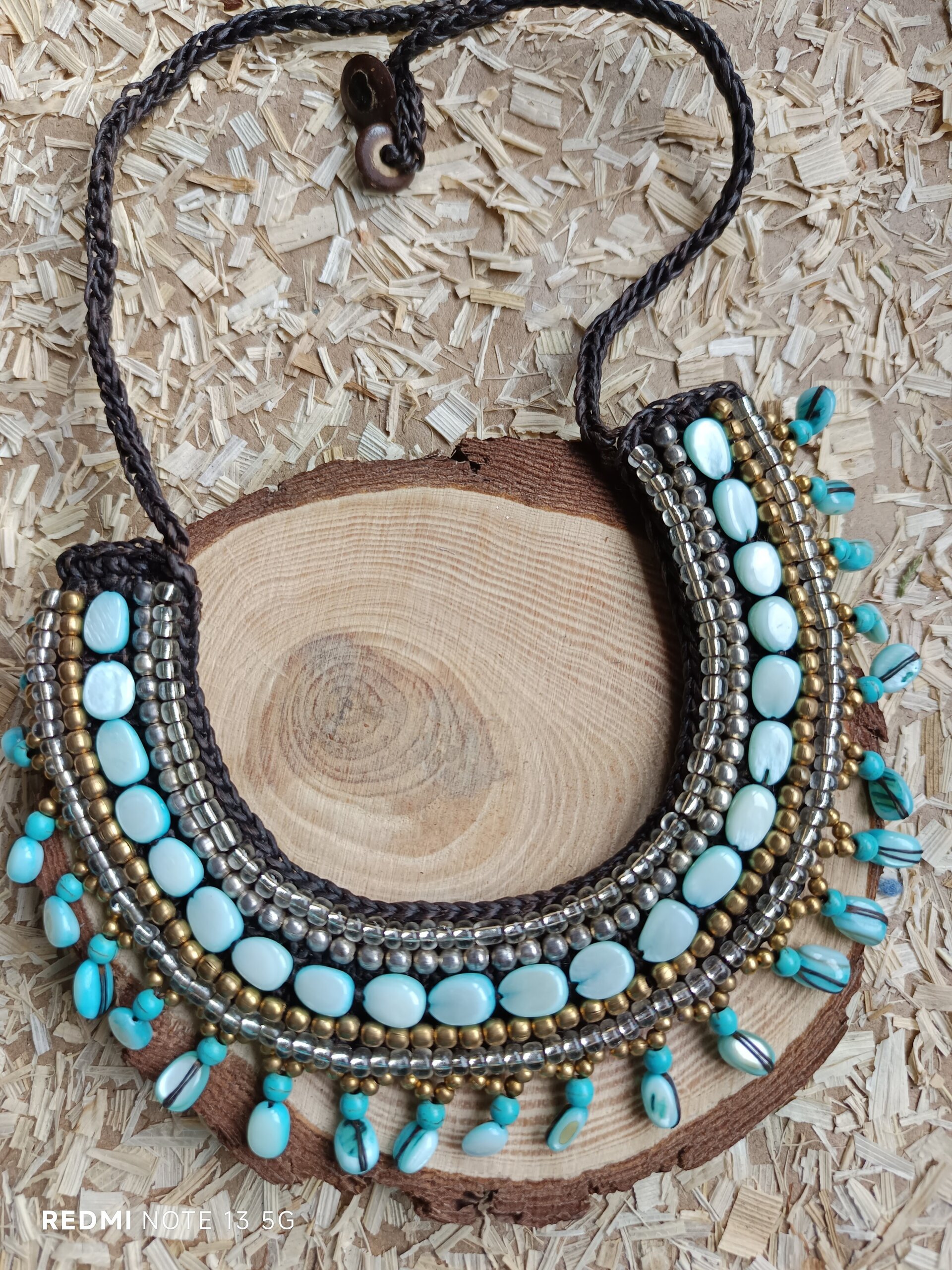 Collar piedras azules - 3