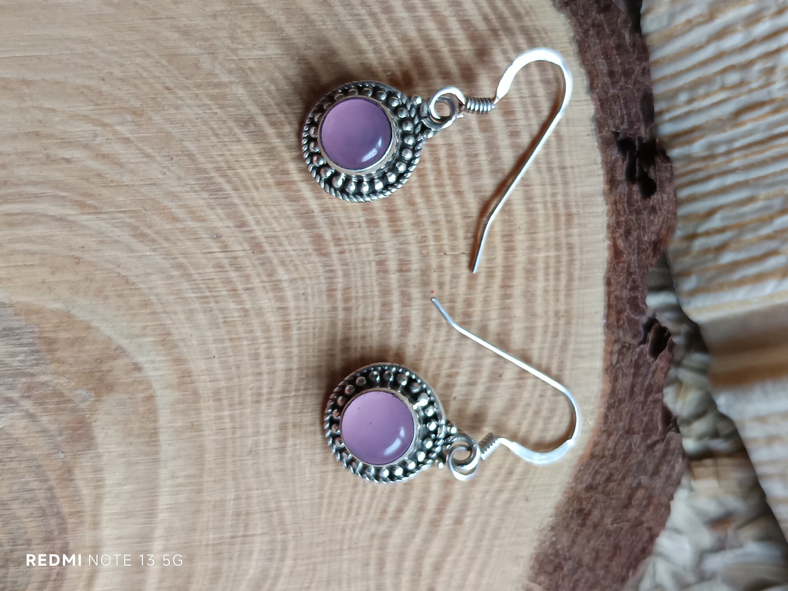 Pendientes plata y piedra 6 - 2