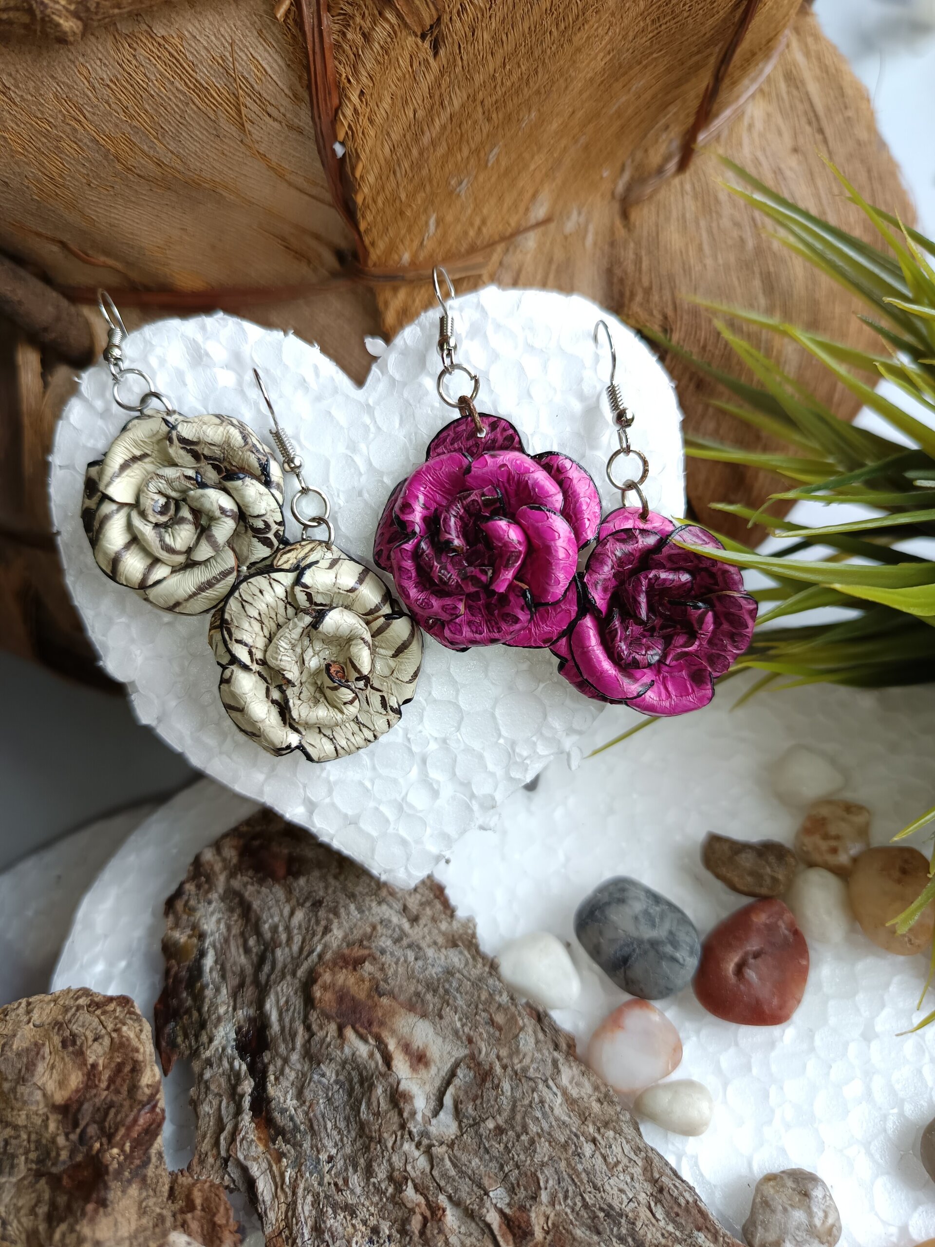 Pendientes Thai en flor - 2