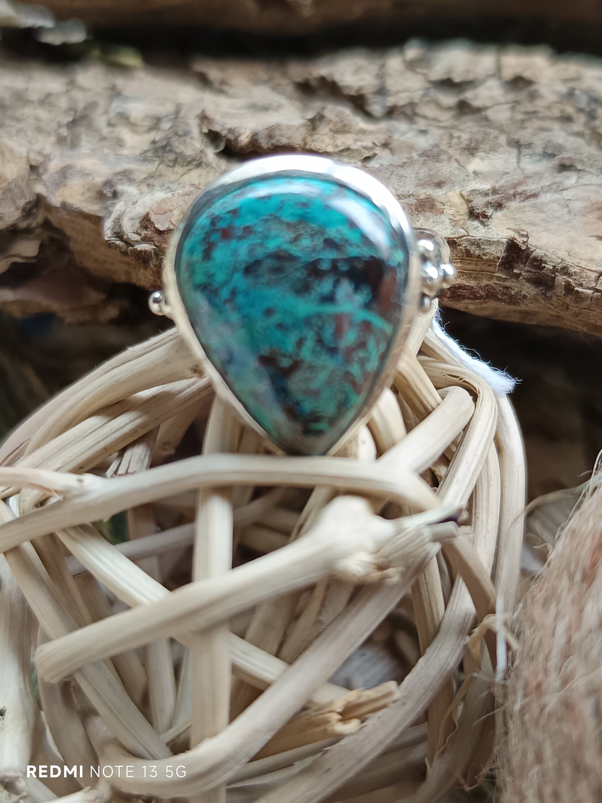 Anillo piedra crisicola - 2