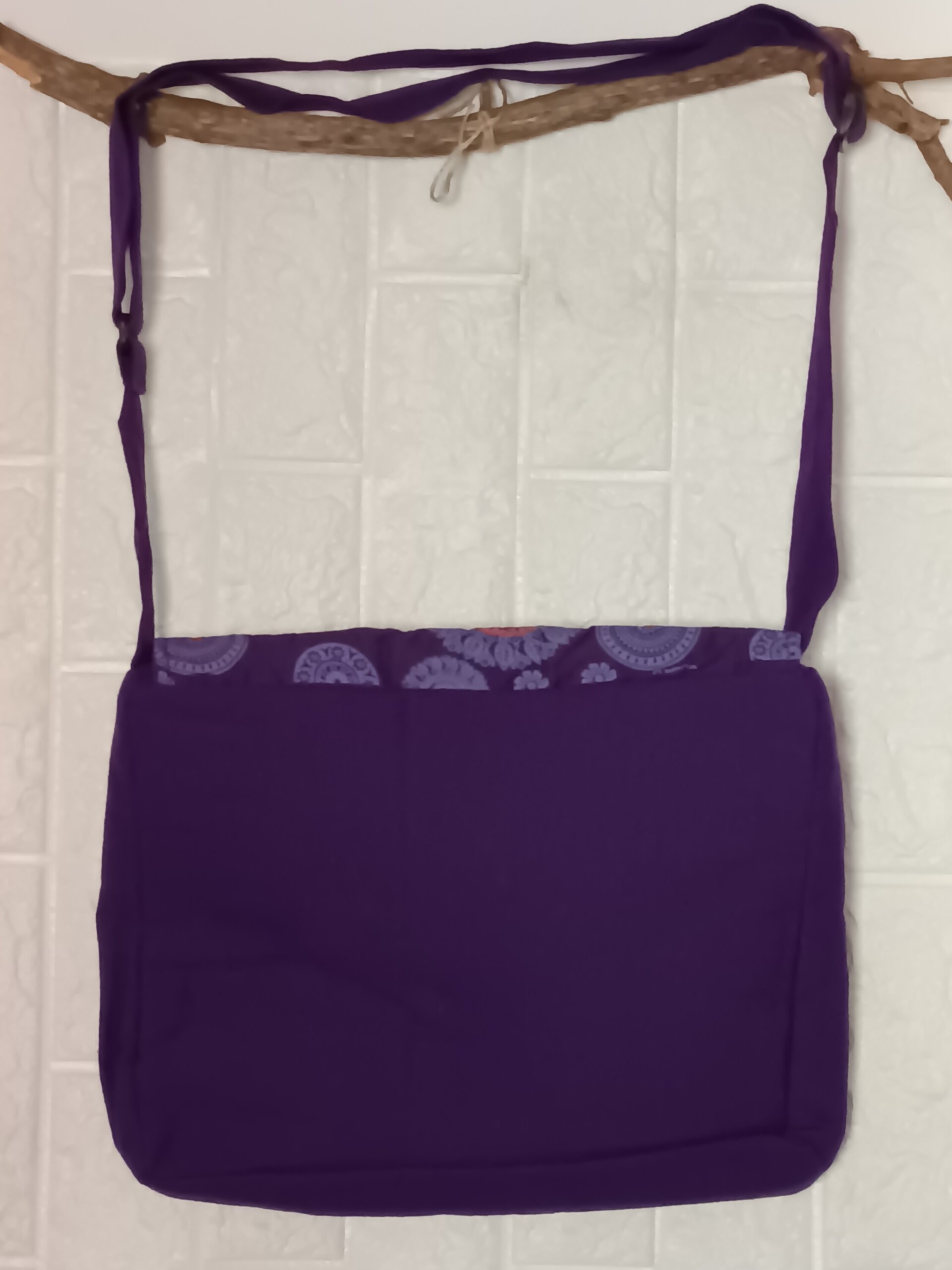 Bolso lila mandalas - 2