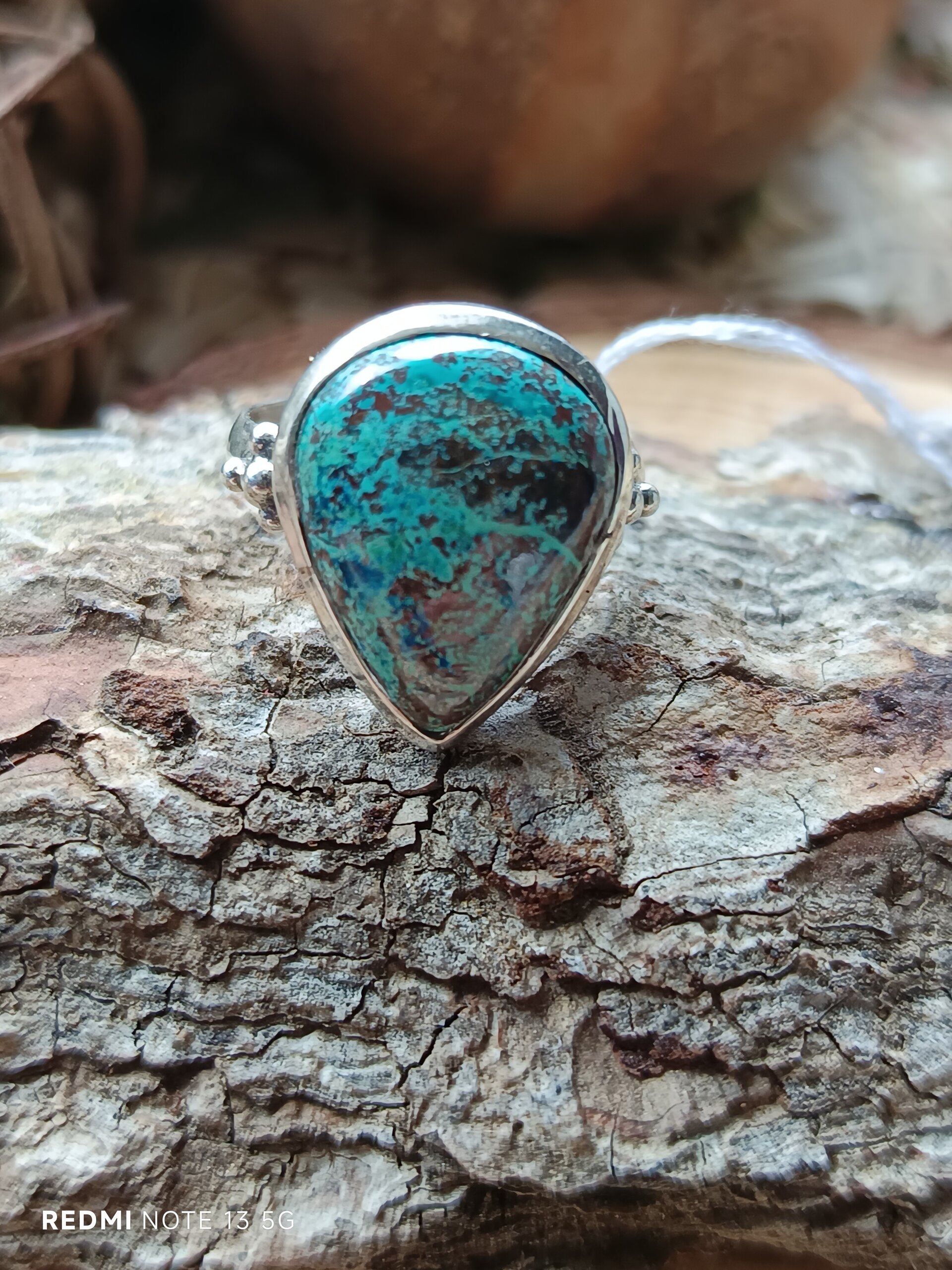 Anillo piedra crisicola - 5