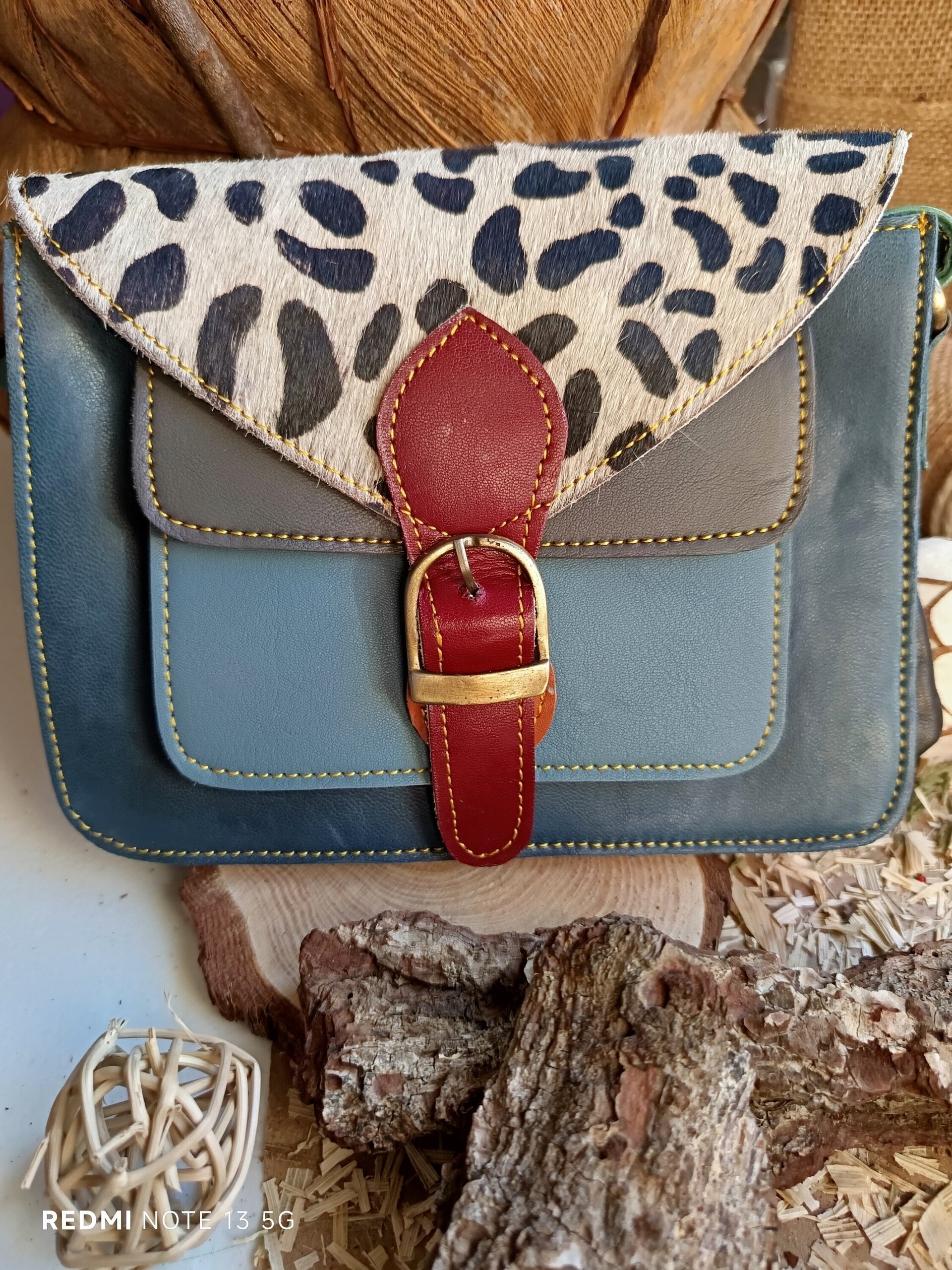 Bolso cuadrado piel - 2