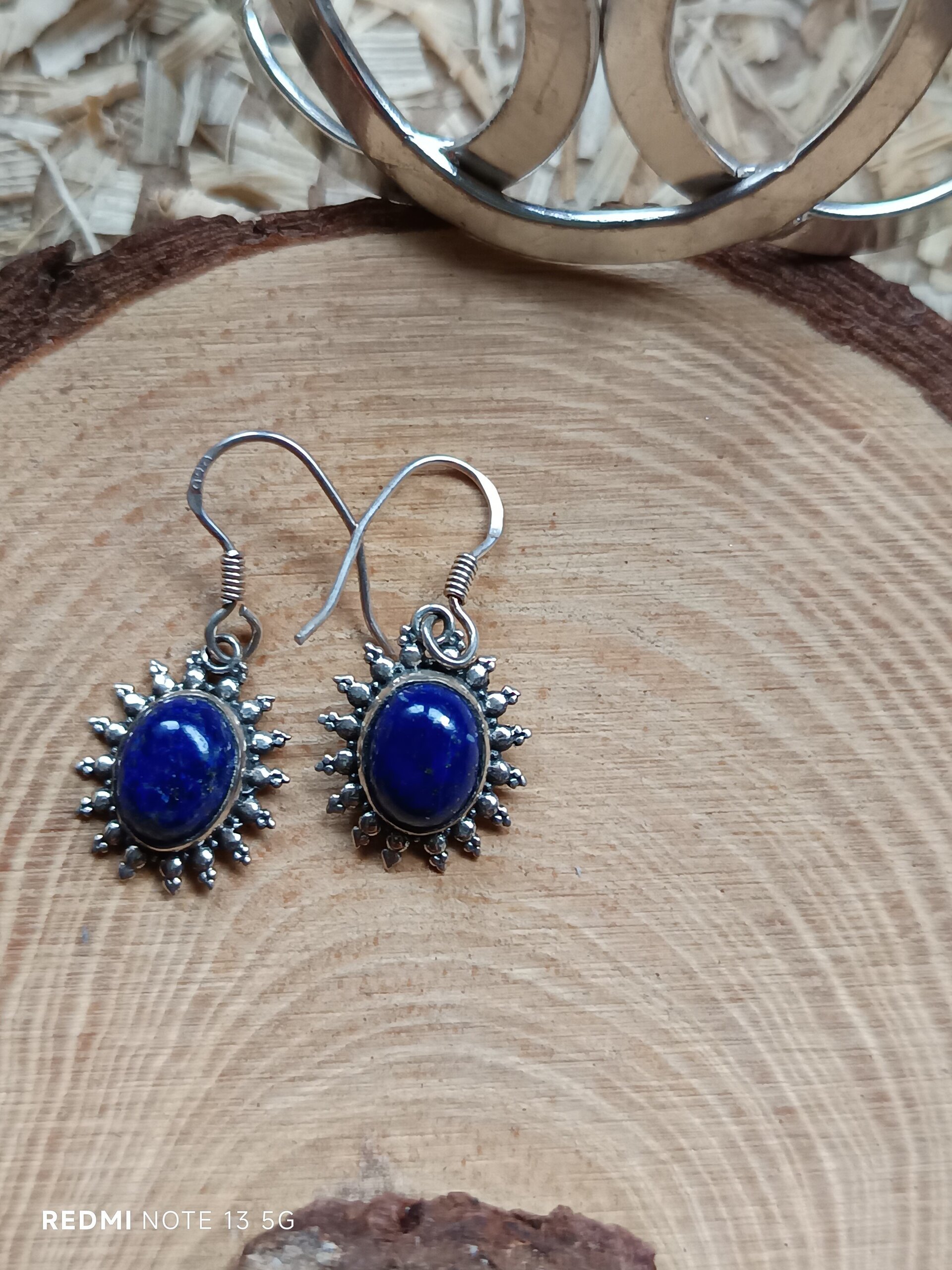 Pendientes plata y piedra 8 - 2