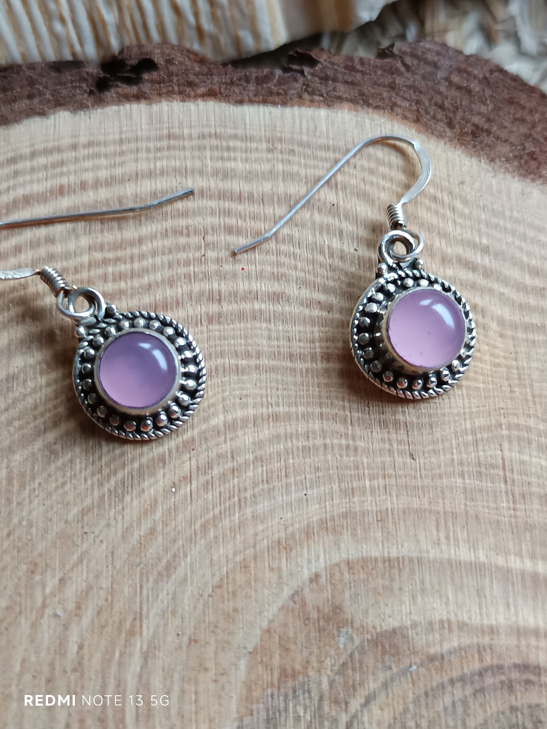 Pendientes plata y piedra 6 - 3